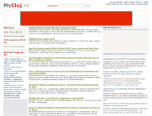 Tablet Screenshot of mycluj.ro